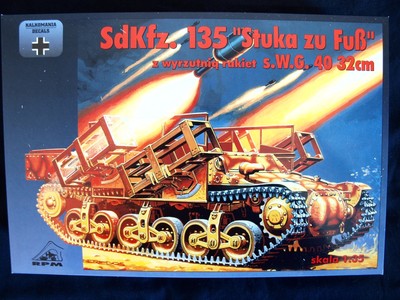 Sd.Kfz 135 Stuka Zu Fuss 32cm Rocket Launcher RPM 35050 SCALE 1/35