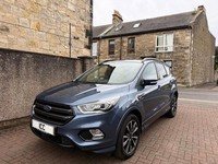 19 REG FORD KUGA ST-LINE 5 DR BLUE BODYKIT SATNAV LEATHER REV/CAM