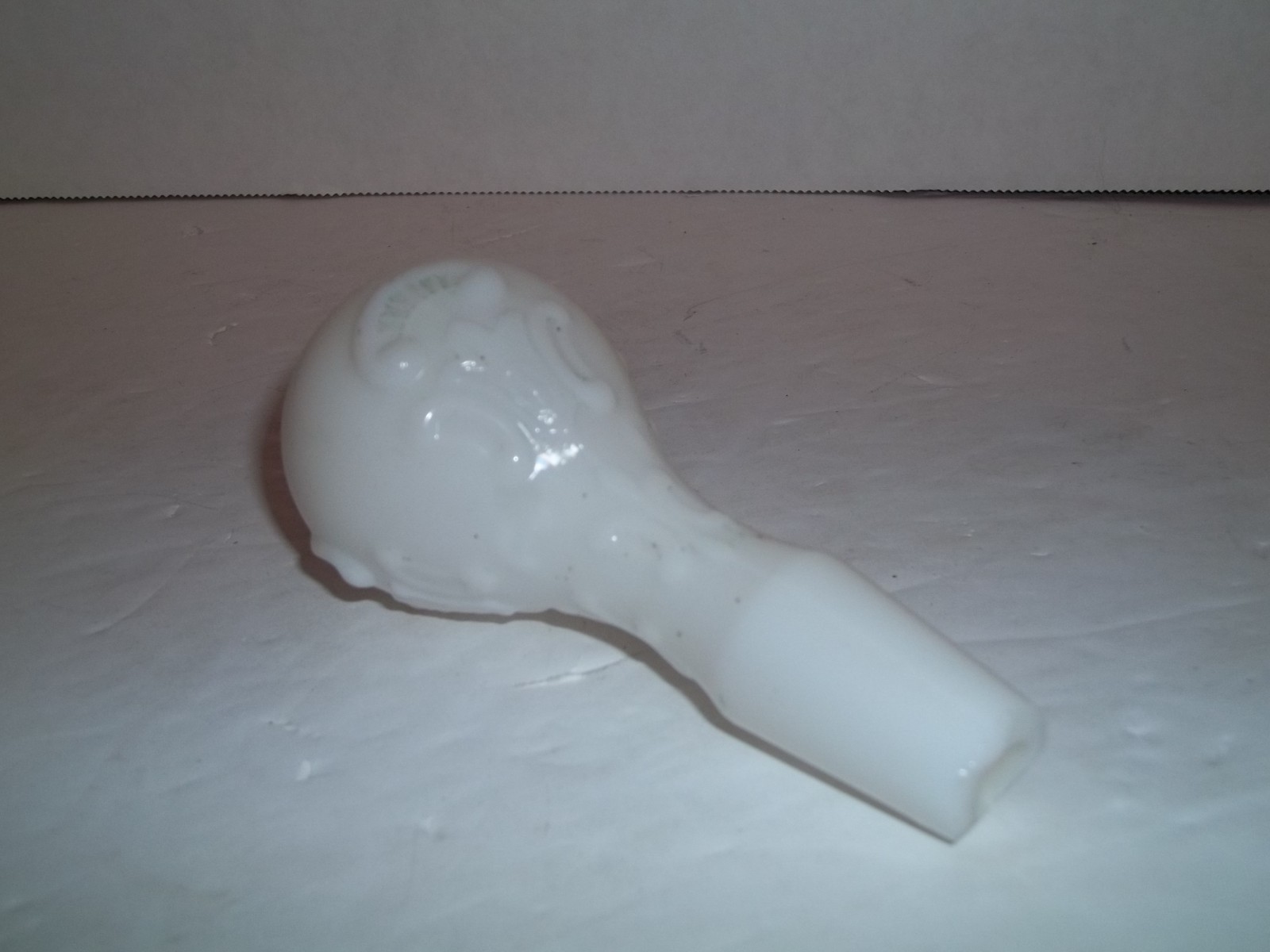 Vintage Antique Milk Glass Barber Bottle Victorian Decanter Replacement Stopper