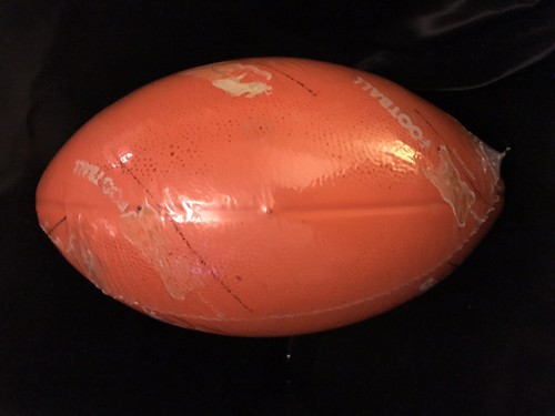 1970s RARE Vintage Parker Brothers NERF Football Orange