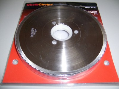 NIP Chef's Choice SERRATED BLADE for Model 610 Electric Slicers