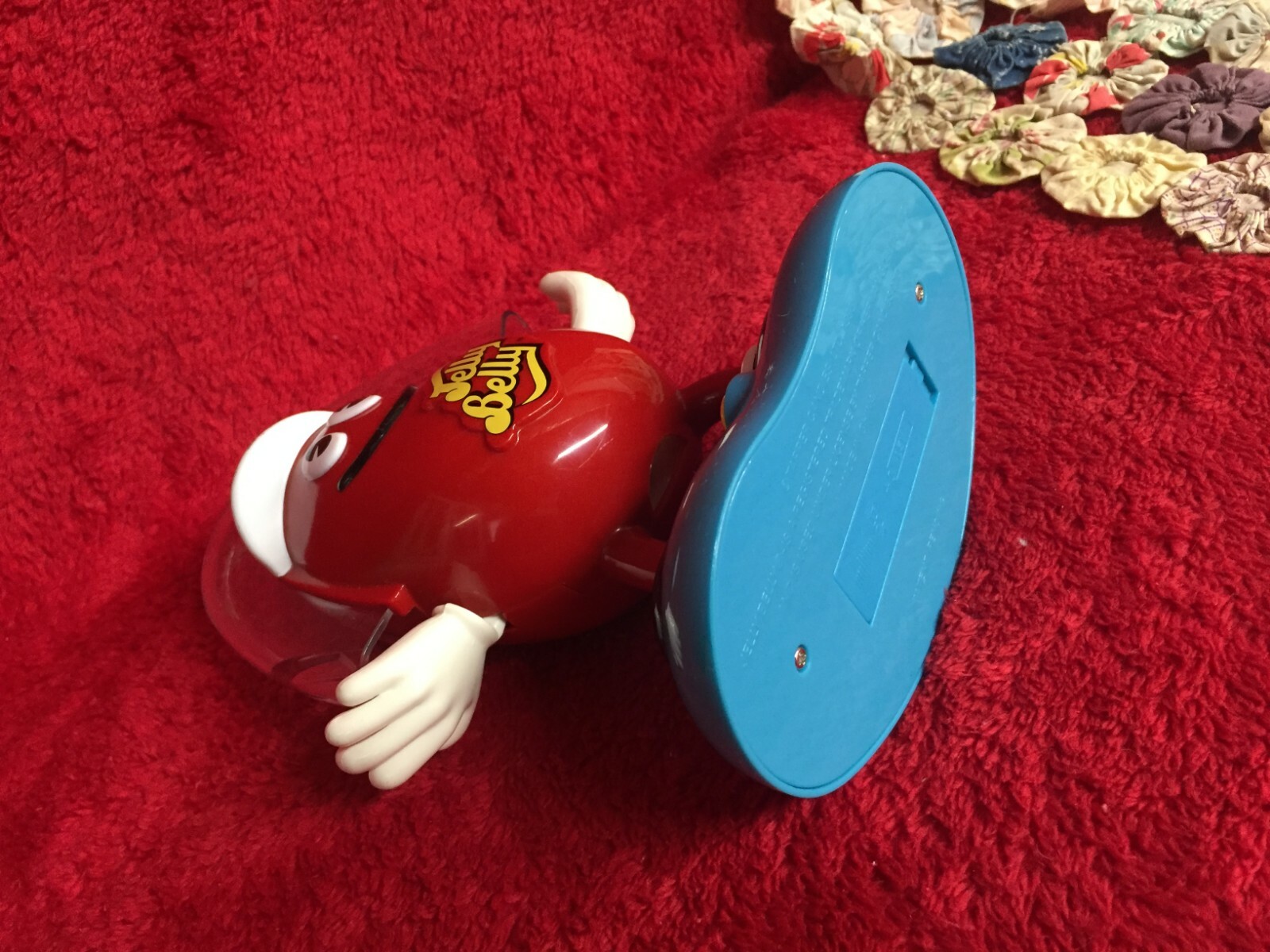 Vintage 1998 Jelly Belly Juggler Candy Dispenser Happy Jelly Bean Man Works!