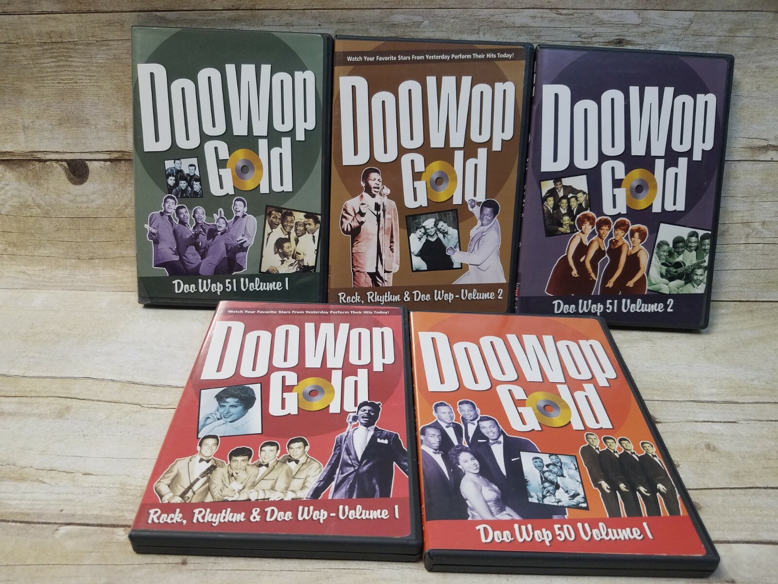 邦楽DVD Dream5 / MUSIC VIDEO BEST Doo Wop Gold 5 Dvd Set Time Life Video Rock Rhythm Doo Wop