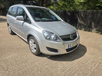 2013 Vauxhall Zafira 1.6i [115] Exclusiv 5dr MPV Petrol Manual