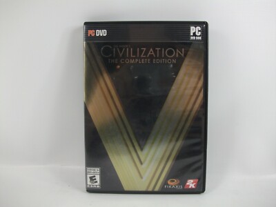 Civilization V PC Computer Game Untested No Book
