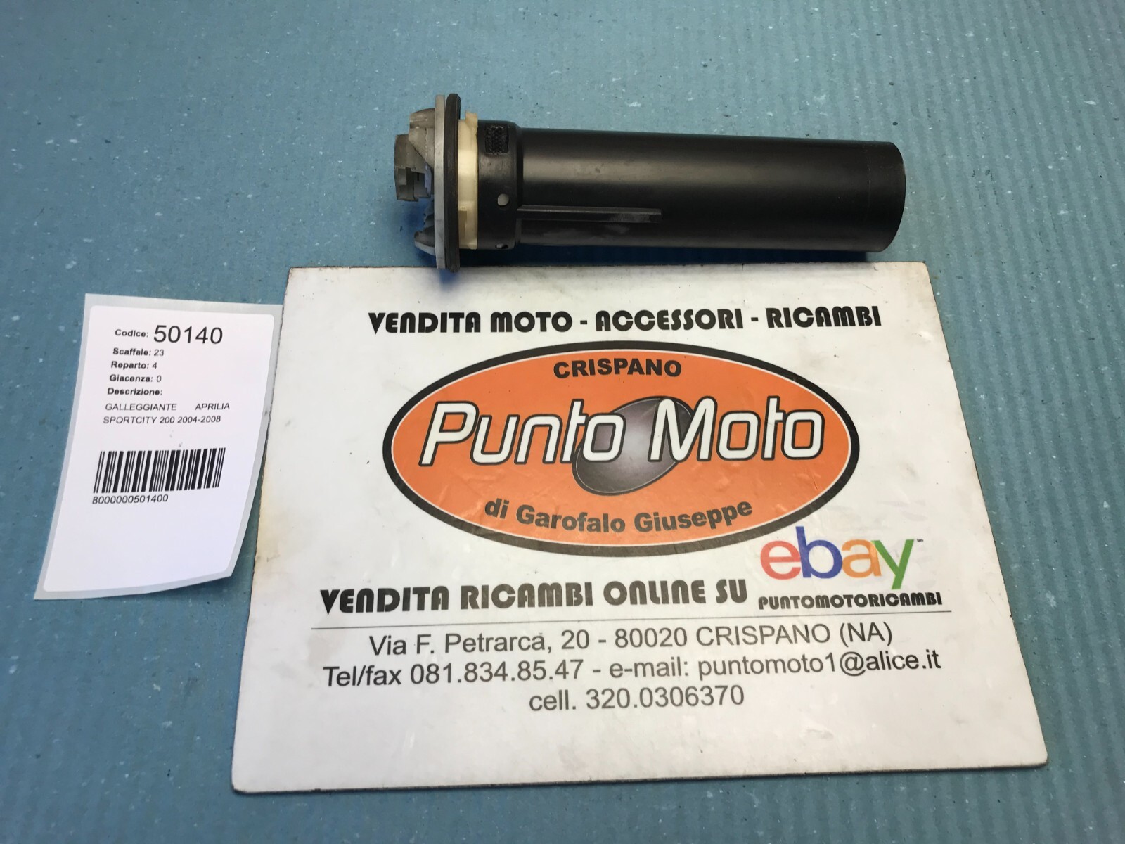Galleggiante serbatoio benzina Aprilia Sportcity 200 2004