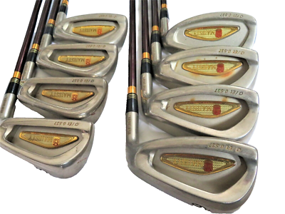 Premium MARUMAN MAJESTY Royal 8PC R FLEX IRONS SET Golf Clubs JP Model NWO