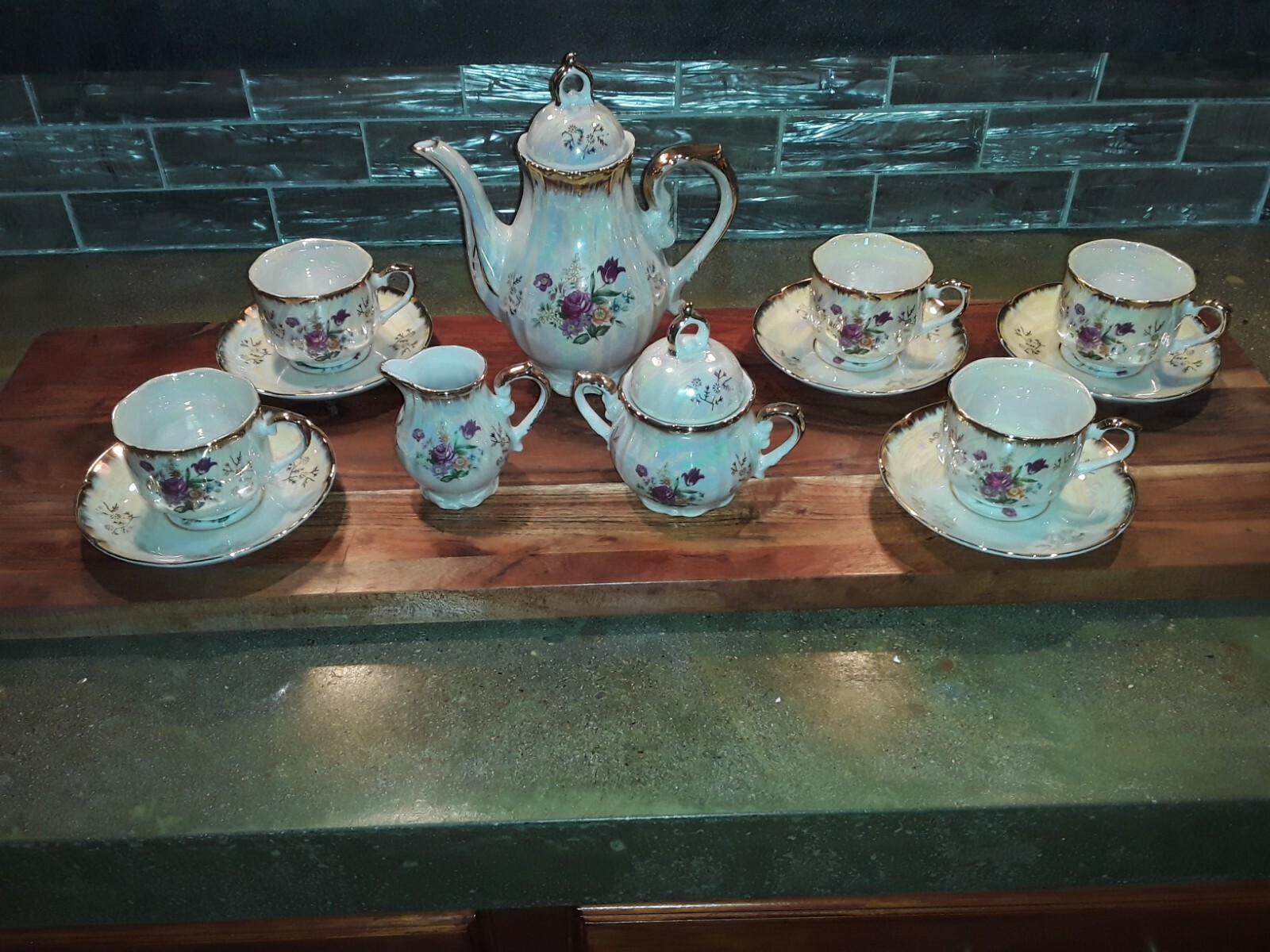 Seyei China 花柄食器セット ティーセット