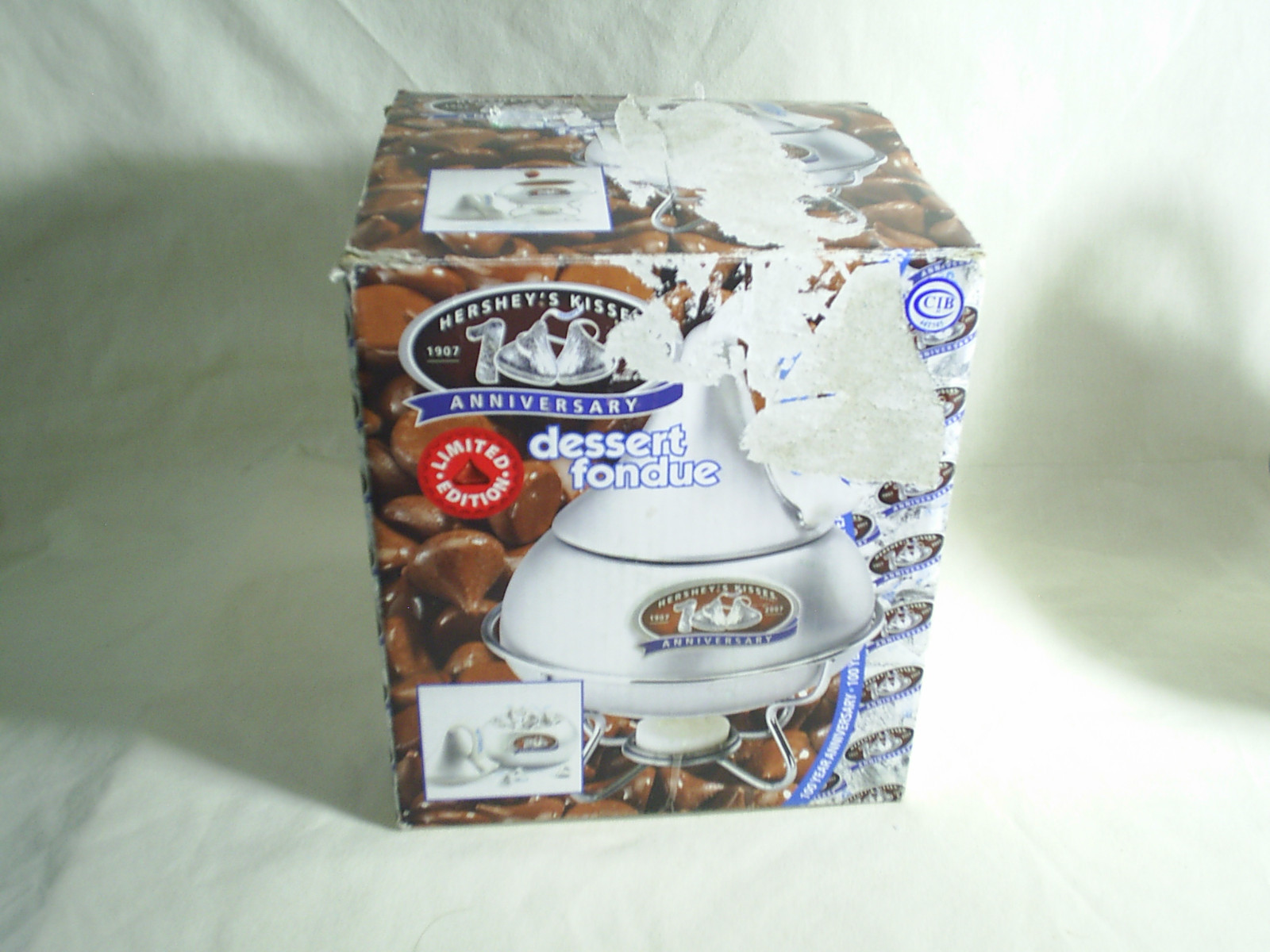 Hershey Dessert Fondue Set 100th Anniversary Hershey's Kisses Chocolate