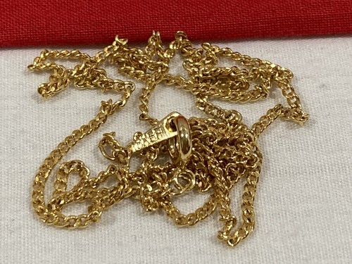 Modern 1/20 18k G.F. Gold Filled Curb Link Chain Necklace