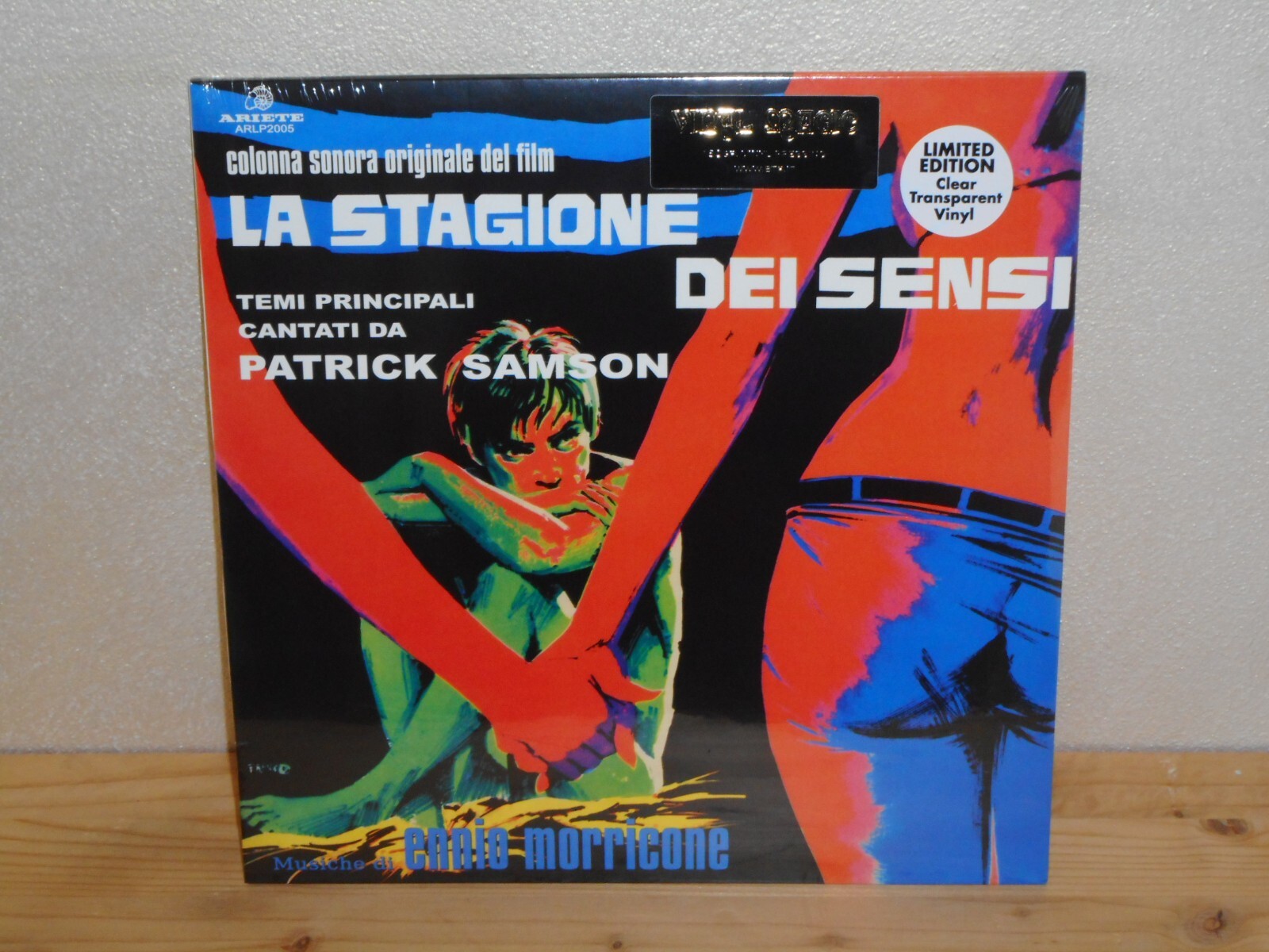 伊LP Ennio Morricone La Stagione Dei Sensi (Colonna Sonora Originale Del ARLP2005 Ariete 未開封 /00260 LP ENNIO MORRICONE La Stagione Dei Sens ARLP2005 Ariete