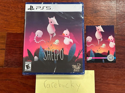 Sheepo (PS5 Playstation 5) NEW SEALED Y-FOLD MINT W/CARD, RARE LRG!