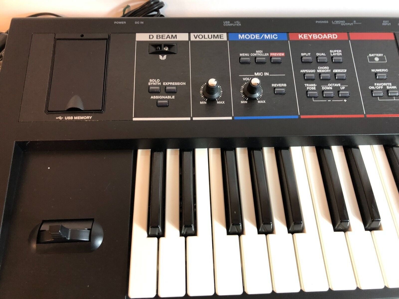 Roland Juno Di 61-Key Mobile Digital Keyboard Synthesizer Roland Juno Di 61-Key Mobile Digital Keyboard Synthesizer