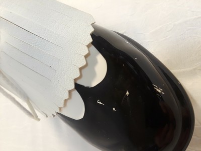 Vintage Enesco Planter Mens Dress Tap Shoe w/ Spat, Magician Theater Saddle Shoe