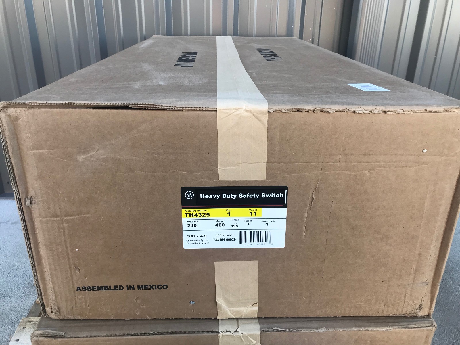 General Electric (GE) TH4325 Safety Switches ** New In Box, Free Shipping **