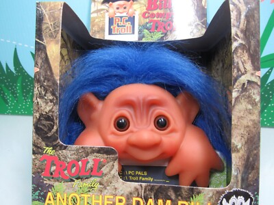 1999 BILL THE Y2K COMPUTER TROLL - Dam PC Troll - NEW IN BOX