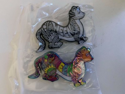 Danny Steinman Weasel Pins Pink Pin Bundle X Ween X  2 PIN COMBO 
