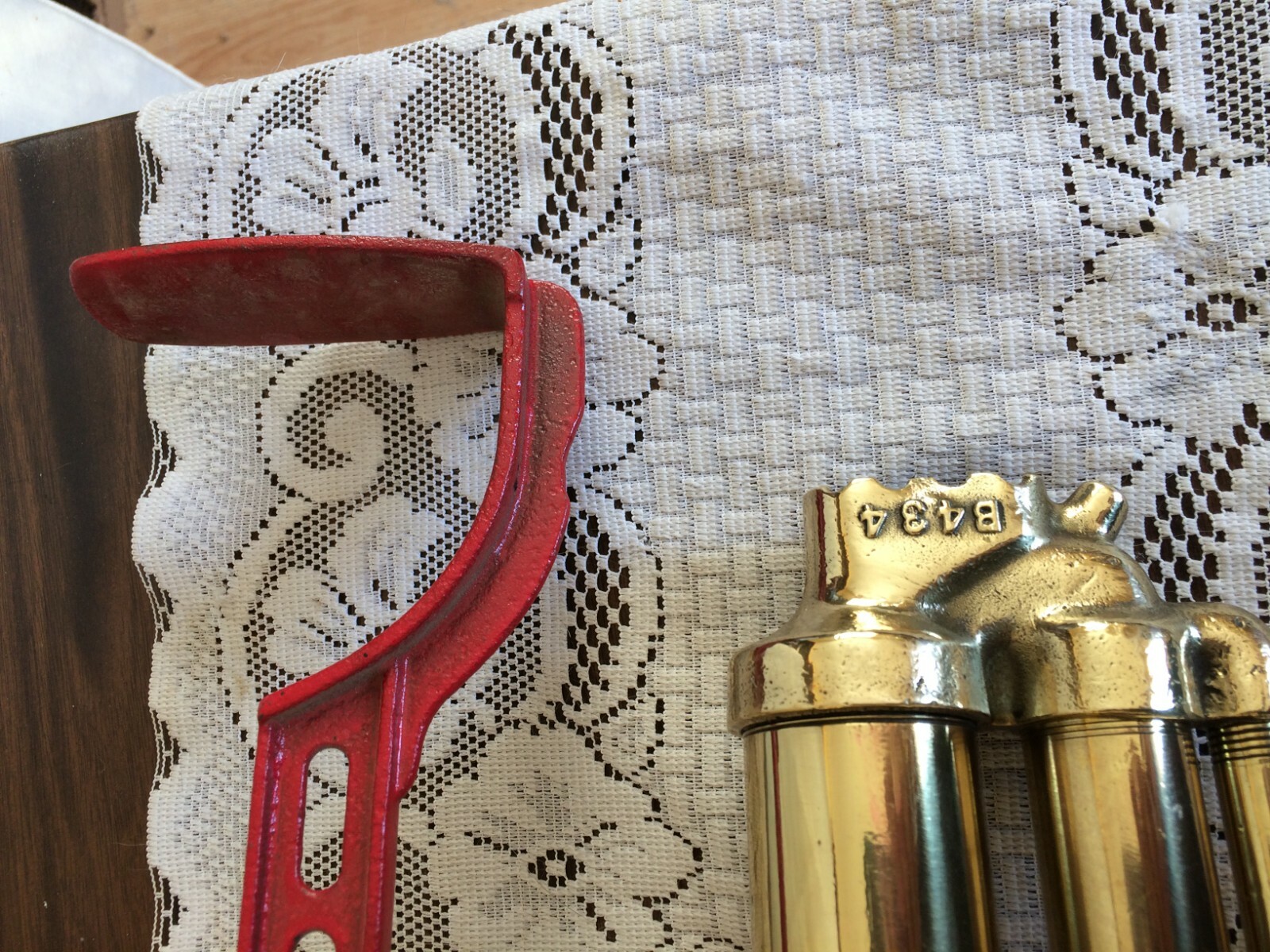 Antique Brass and Iron Transfer Pump Meyers Ashley, OH