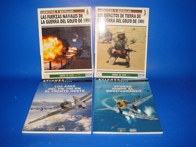 Libro Pack Ejercitos y Aviones-buen estado