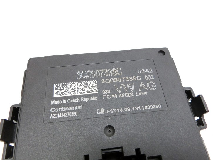 Audi A1 Sportback 18-24 Steuergerät ECU Modul SG Gateway FCM MQB Low Audi A1 Sportback 18-24 29.03.2019 3Q0907338C... Vorschau 2