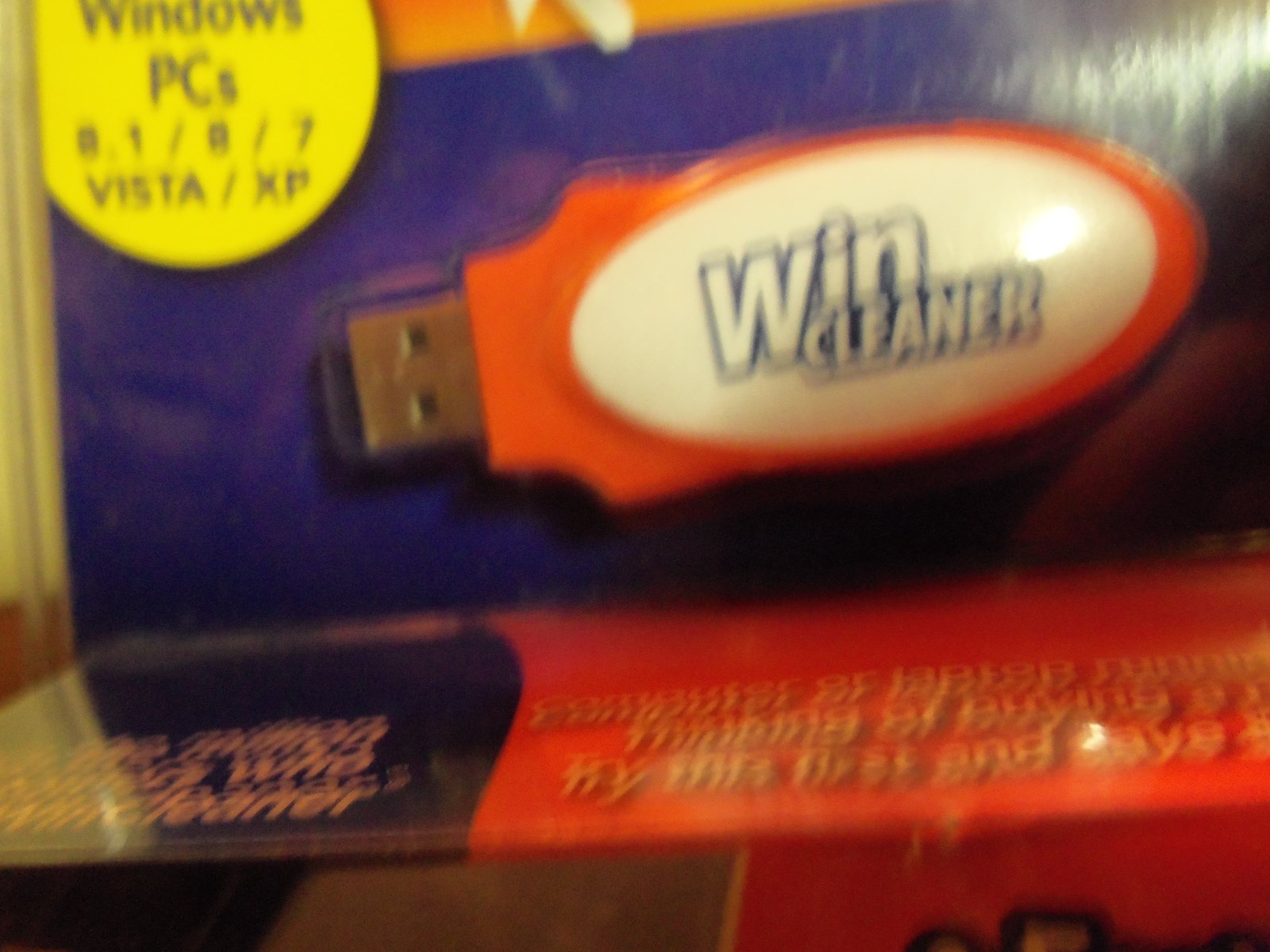 Win Cleaner One Click USB PC Computer Clean Repair Protect Works with Windows PC