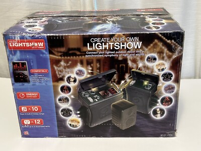 NEW in Box - Gemmy Christmas 2008 CREATE YOU OWN LIGHTSHOW with Timer Christmas