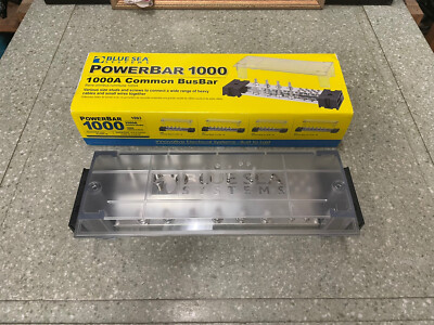 Blue Sea Systems, Power Bar W/ 12 5/16 Terminal Studs & 1000A, P#1993