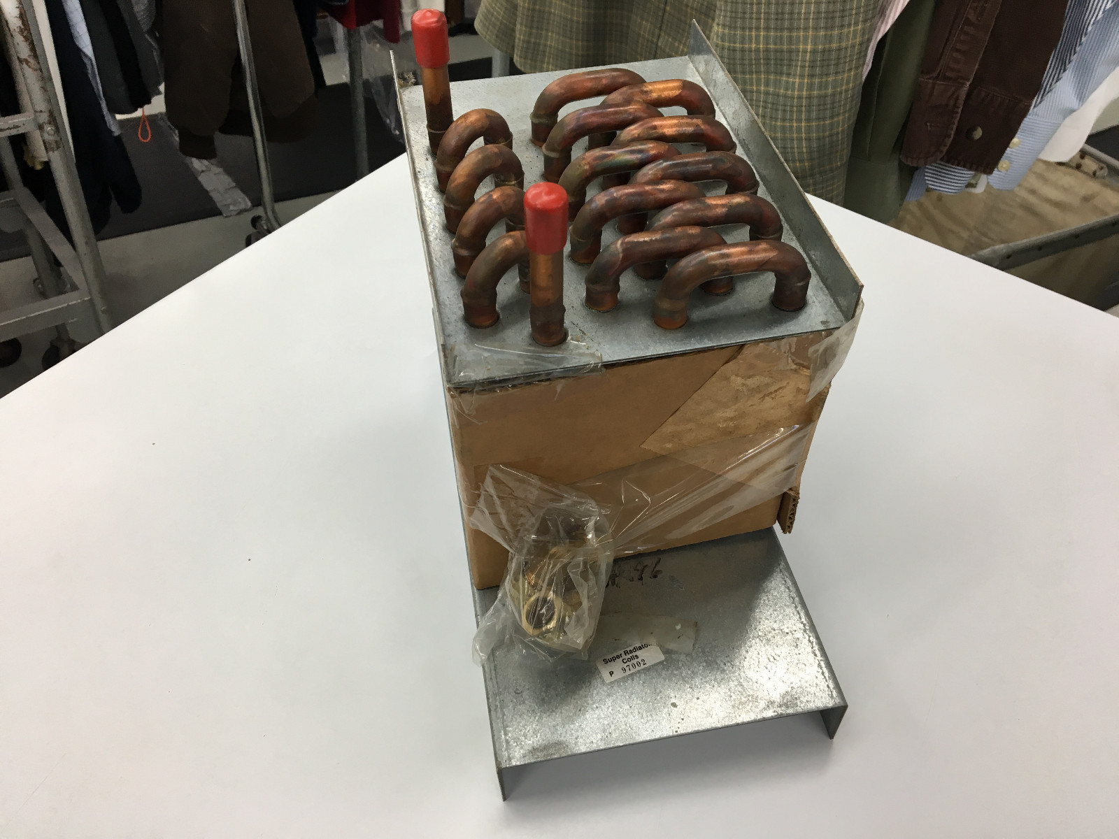 Steam Coil Ajax CBS A52484  sleever