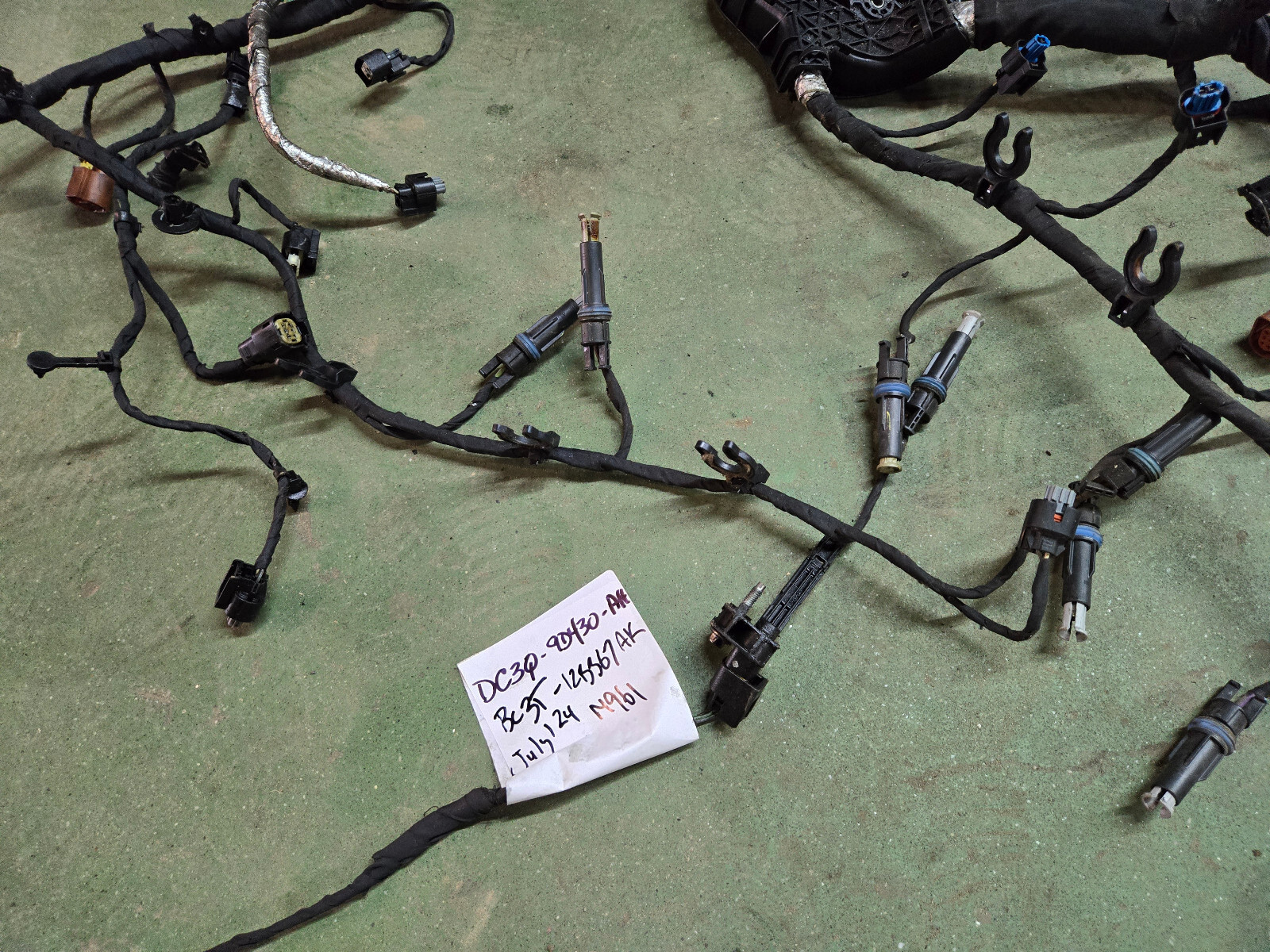 6.7 Powerstroke Turbo Diesel 6.7L A350 Engine Harness FC3T-12B637-AK - Picture 3 of 12