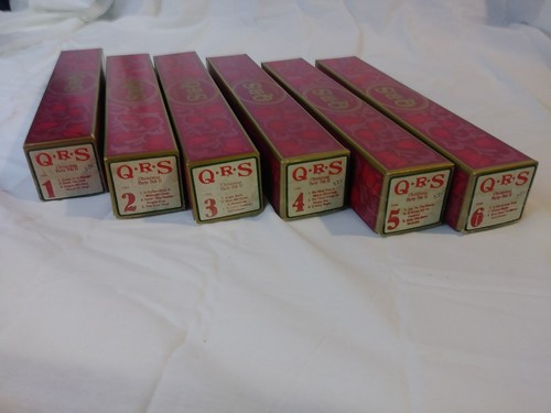 QRS Christmas Party Pack II Six Player Piano Rolls - 18 Christmas Songs