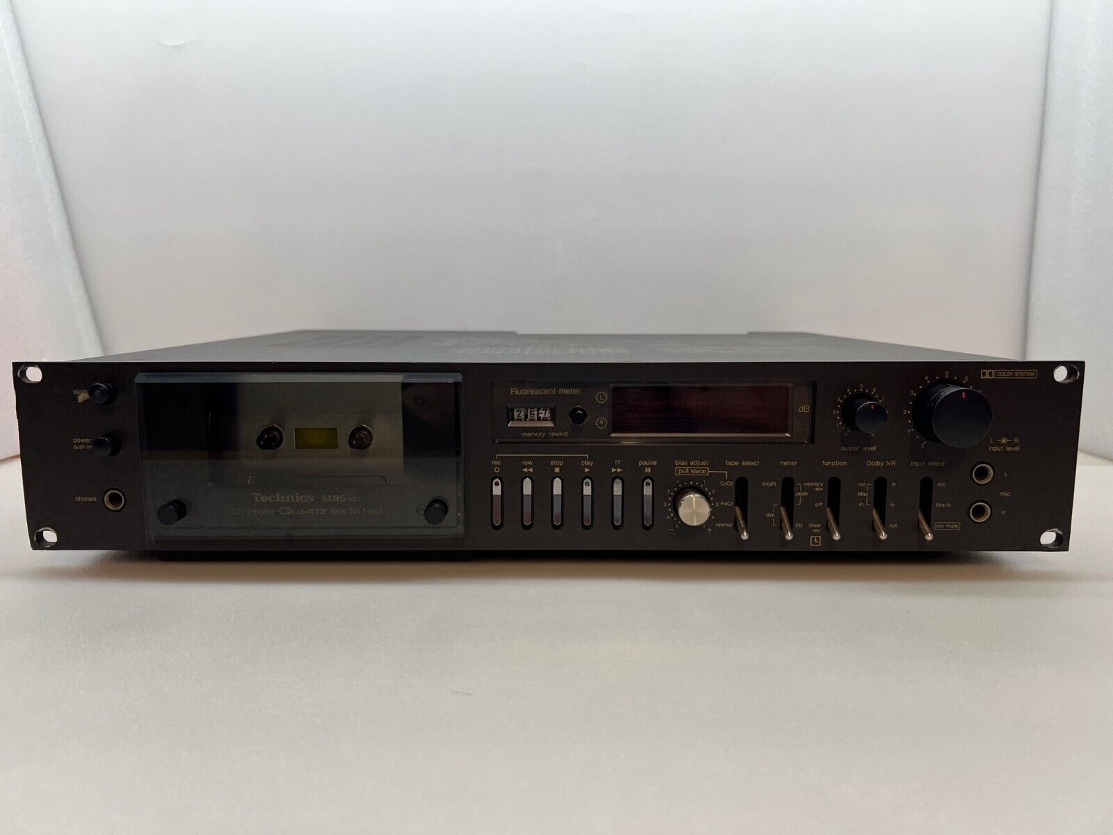 Technics RS-M85 MK2 Re-Newed Professional Stereo Cassette Technics RS-M85 MK2 Re-Newed Professional Stereo Cassette