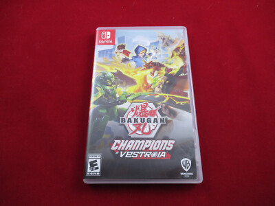 Bakugan Champions of Vestroia (Nintendo Switch, 2020) *Complete - Tested*