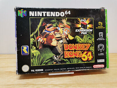 N64 / Nintendo 64 Juego - Doney Kong 64 (con Emb. Orig. )( Pal) - 11727156