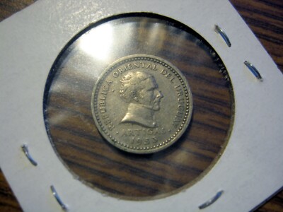 1953 Uruguay 2 Centesimos