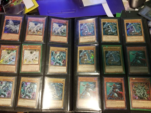 YUGIOH all Blue-eyes Binder Collection w/ HOLOS