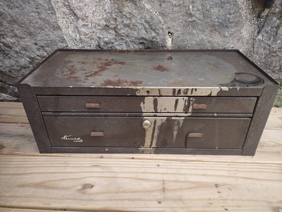 Kennedy MC-22-115472 2-Drawer Riser Steel Machinist Base Chest Tool Box 21'' USA