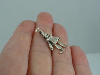 Sterling Silver Articulated Clown Jester 1