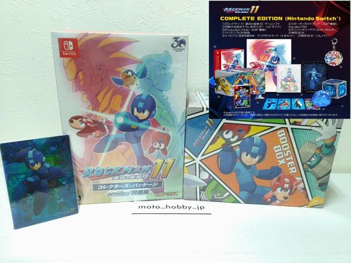 ★Nintendo switch MEGAMAN 11 ロックマン 北米版★ Amazon.com: Mega Man 11 Ummei no Haguruma!! Collector's