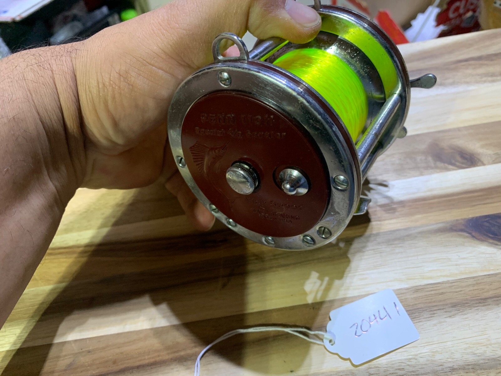 Penn Senator 4/0 H fishing reel made in USA ( new line) (lot