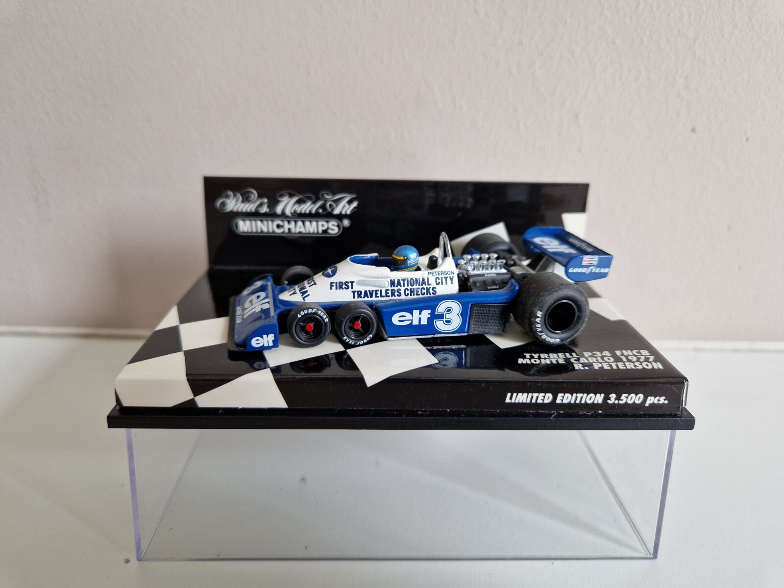 訳ありMINICHAMPS P34 モンテカルロ 訳ありMINICHAMPS P34 モンテカルロ 訳ありMINICHAMPS P34