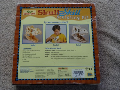 SAFARI LTD<>SKULL SKILL SCULPTING KIT<>