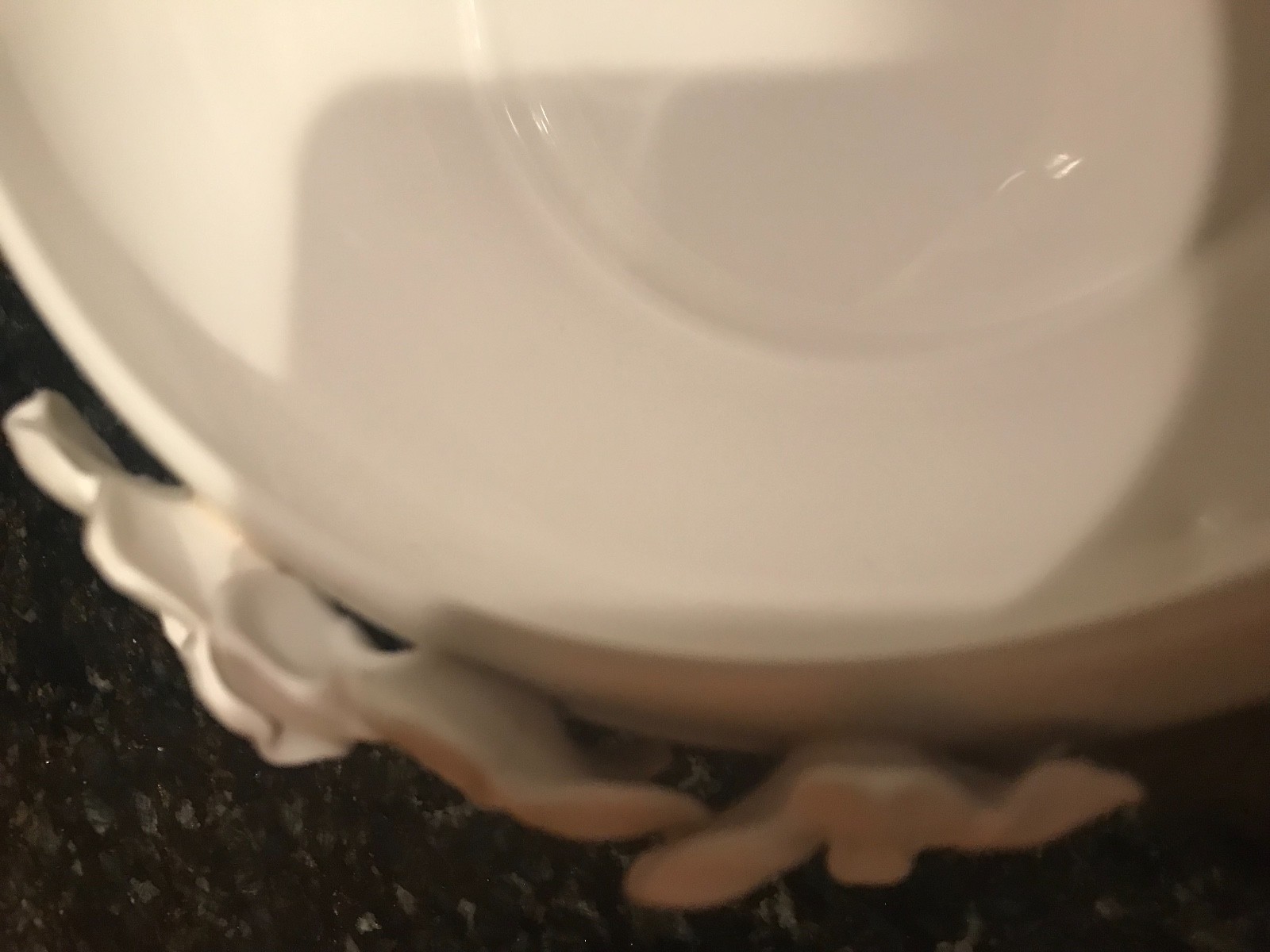 Lenox New Collection  white Porcelain Flora Orchid Bowl 3D  large $89