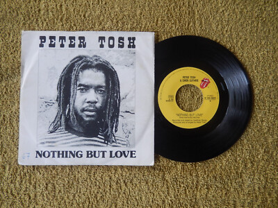PETER TOSH _ NOTHING BUT LOVE   7'' ITALY
