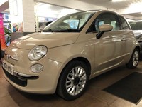 2015 Fiat 500 1.2 Lounge 3dr [Start Stop] HATCHBACK Petrol Manual