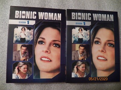The Bionic Woman complete Season 1 4 Disc DVD set Lindsay