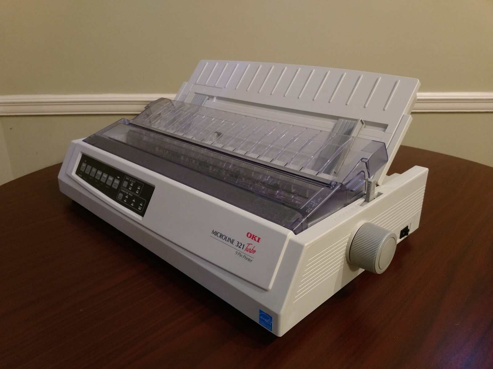 Oki 321 Turbo -2YR WARR- Printer-New USB Cable, Ribbon- Free Shipping