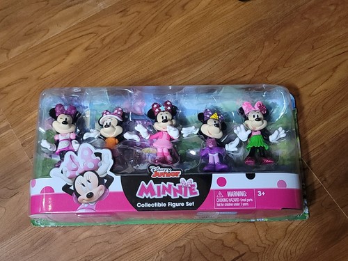 Disney Junior Minnie Mouse 5 Piece Collectible Figure Set