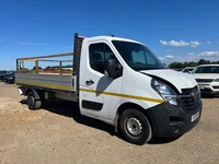 2019 VAUXHALL MOVANO DROPSIDE VAN EURO 6 ULEZ SALVAGE DAMAGED REPAIR LOGBOOK CAT