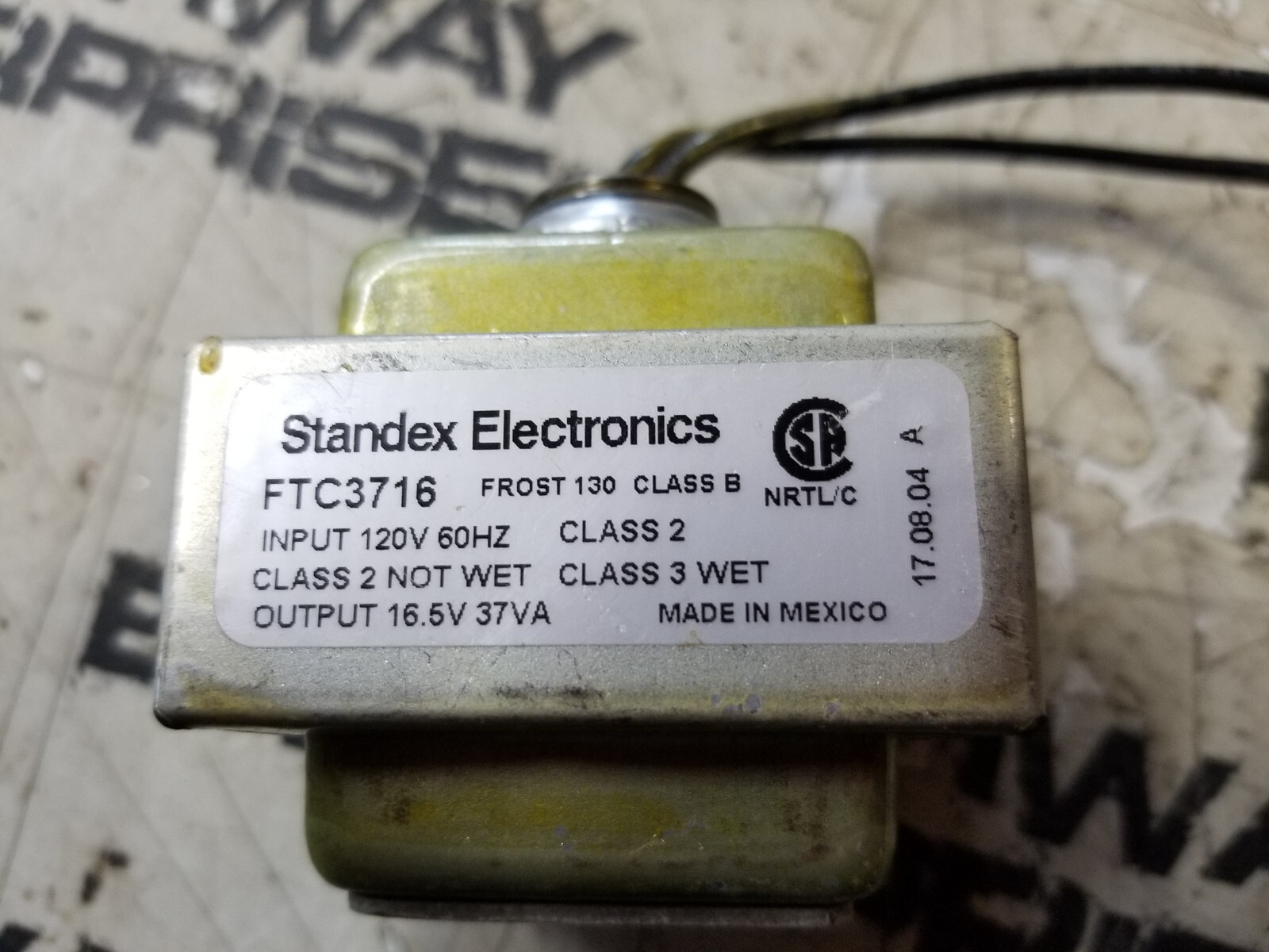 STANDEX FTC3716 TRANSFORMER - Picture 2 of 5