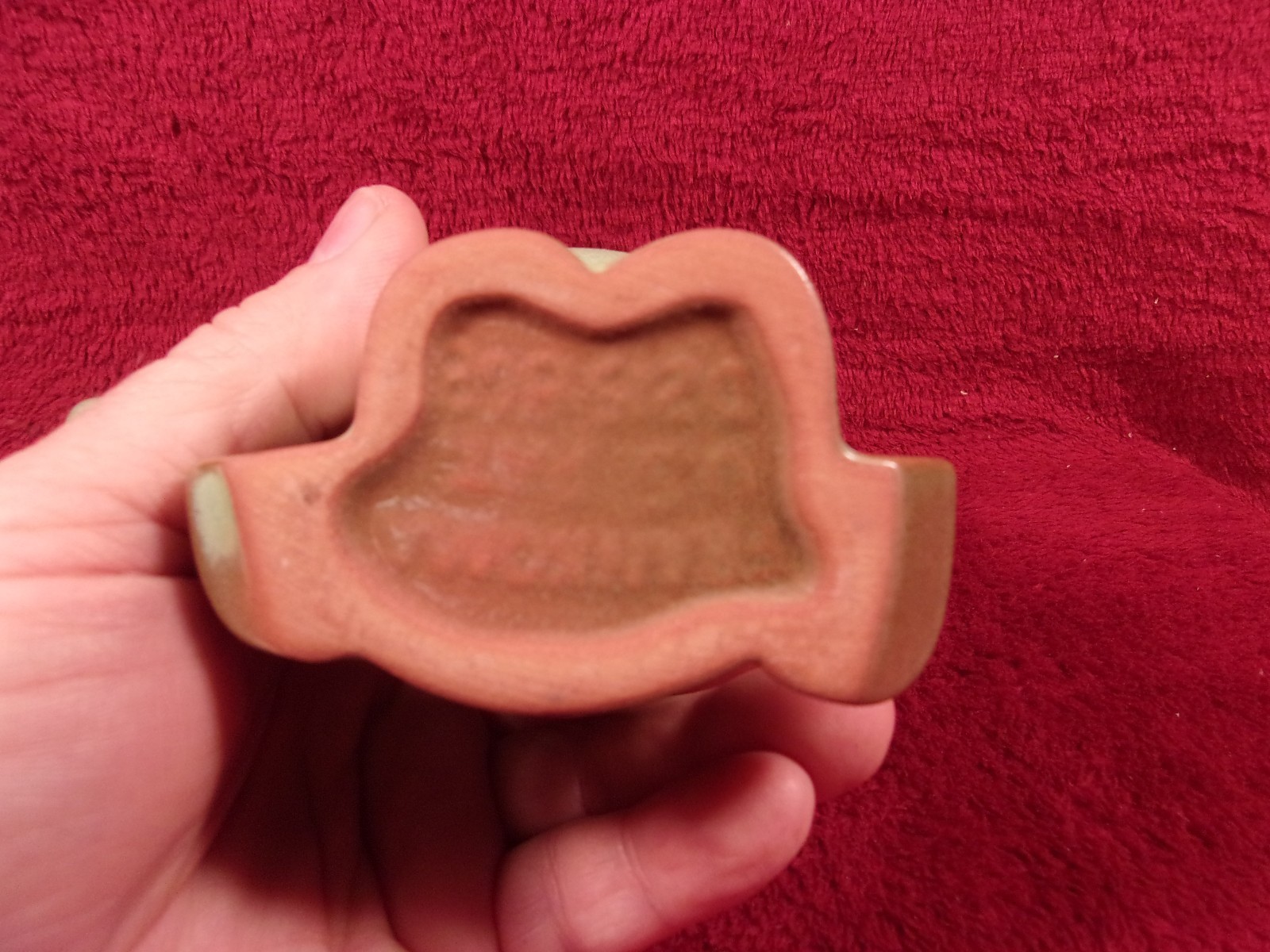 Vintage Frankoma  Pottery 1972, GOP, Elephant, Political Mug, In Praire Green